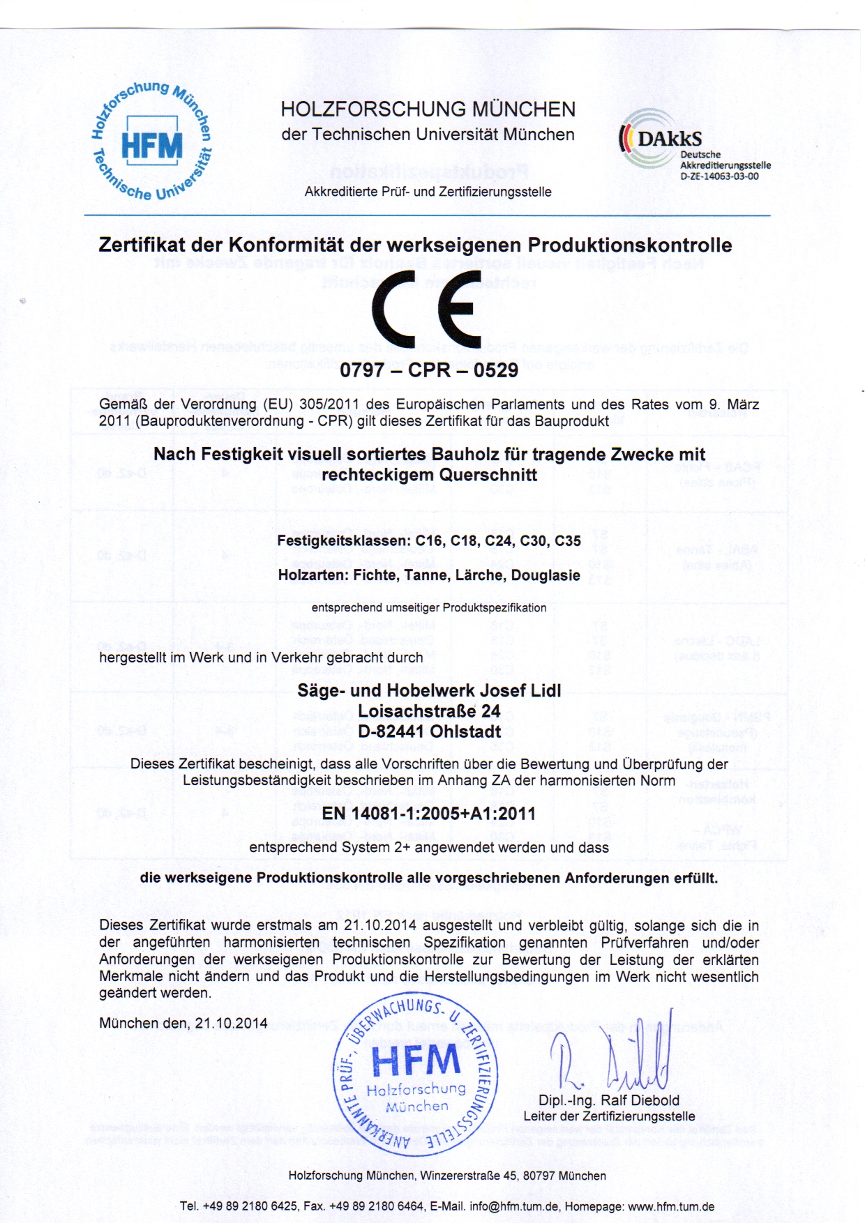 Zertifikat 2014094